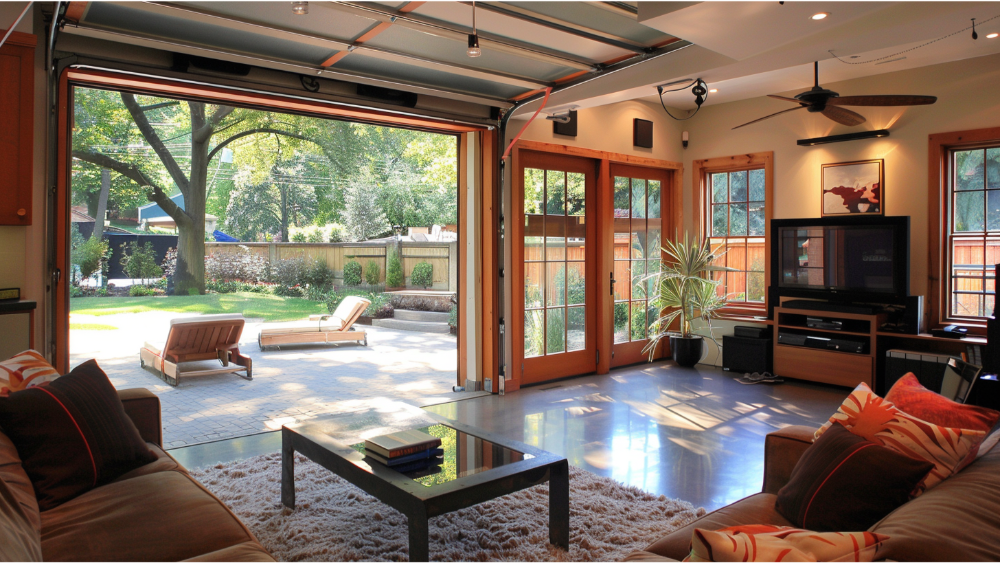 A garage conversion