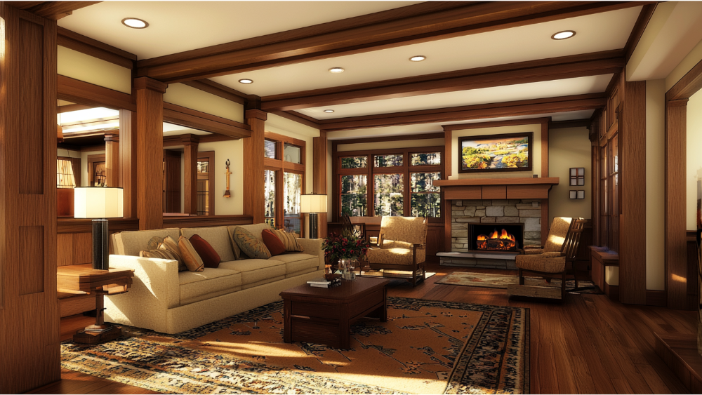 Craftsman interior design