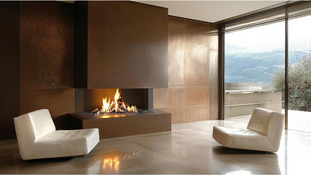 A nice fireplace