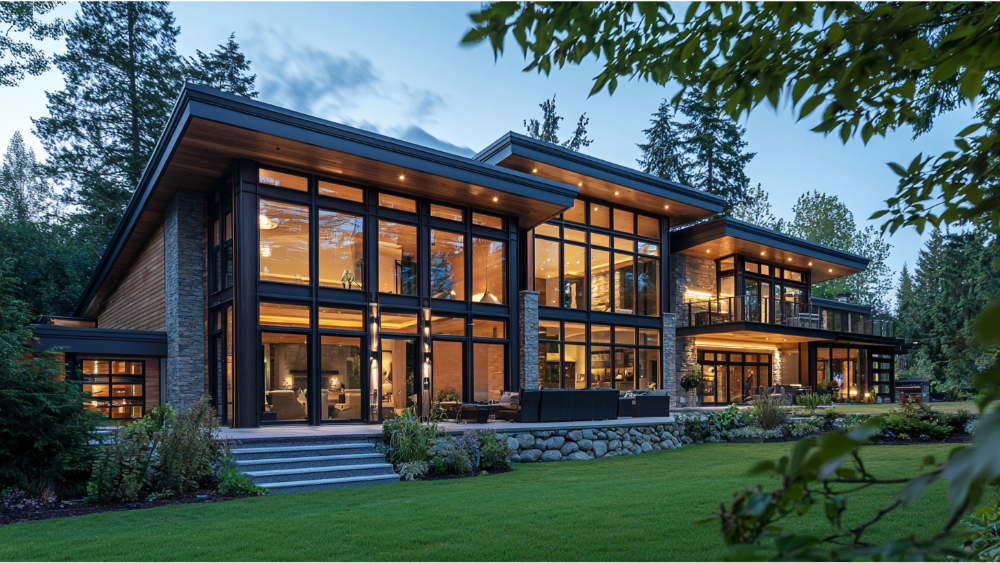 A custom built home