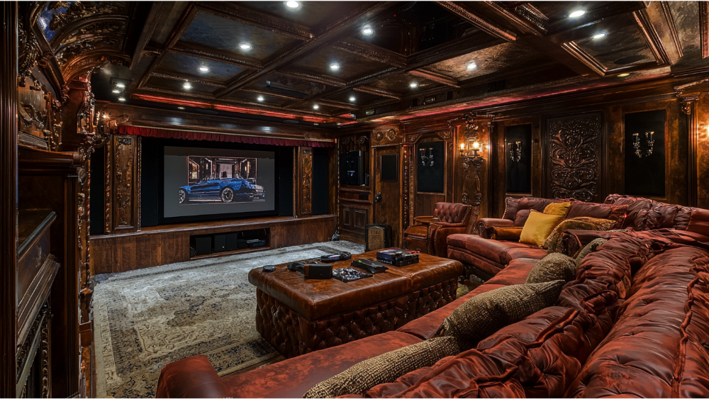 Luxury home theatre design